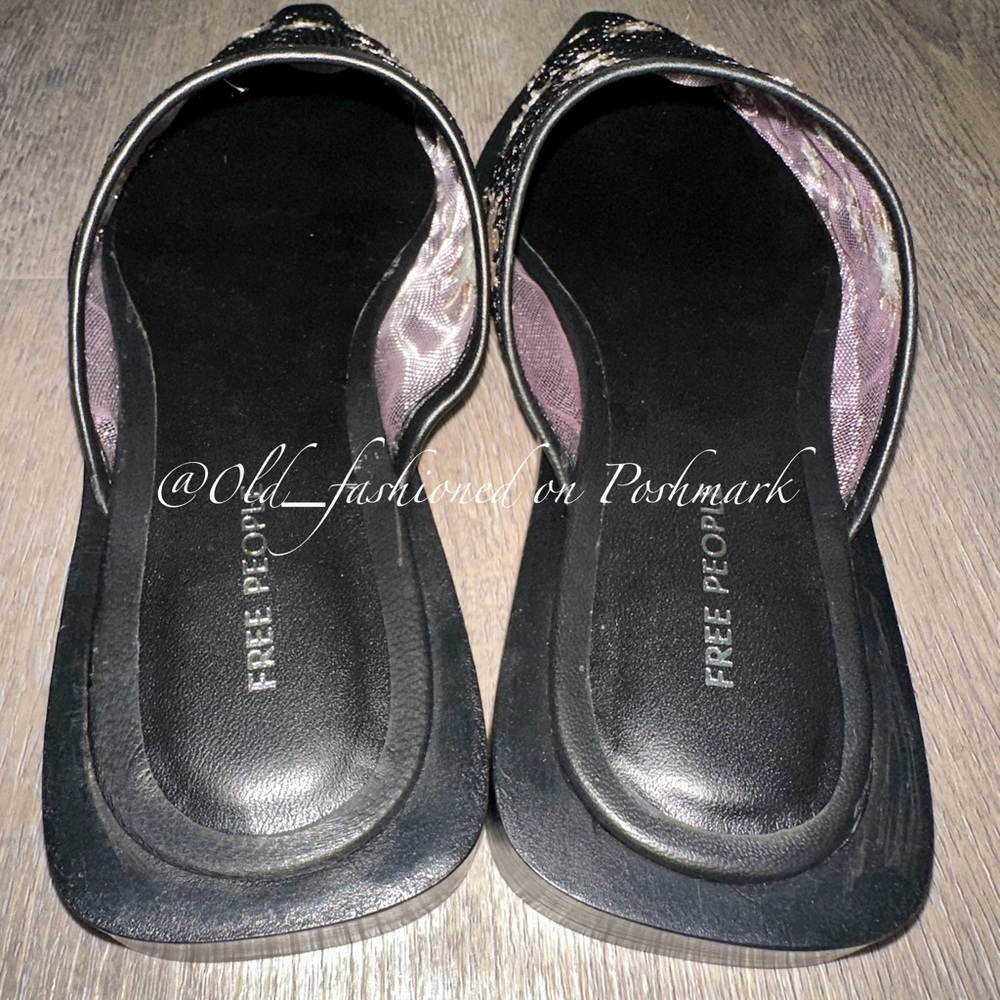FREE PEOPLE Becky Daisy Mules - Picture 9 of 13